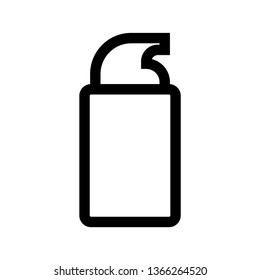 shaving cream icon vector