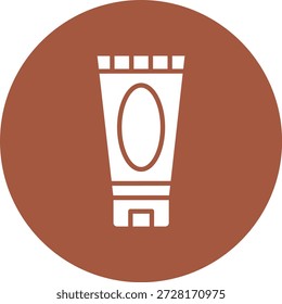 Creme de barbear Ícone Vetor Design Illustration