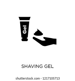 shaving gel icon. shaving gel symbol design from Hygiene collection. Simple element vector illustration on white background.