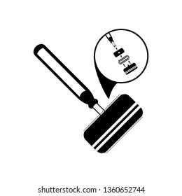 shaving machine icon