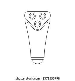 shaving machine icon. Element of Barber for mobile concept and web apps icon. Outline, thin line icon for website design and development, app development