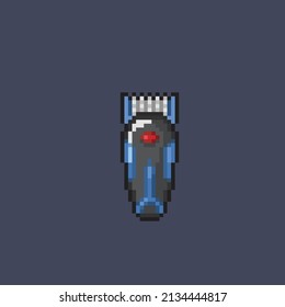 shaving machine in pixel style