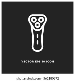 Shaving machine vector icon