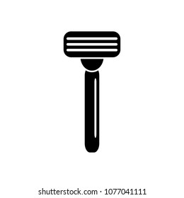 Shaving razor blade vector icon