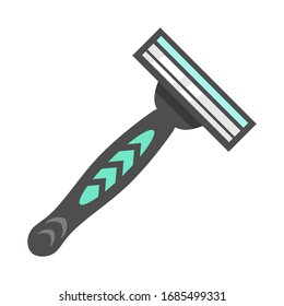 Shaving razor design on white background, vector illustration