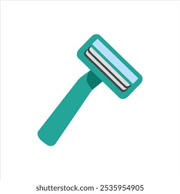 Shaving razor icon isolated on white background. Razor vector illustration. 