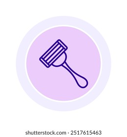 Shaving Razor icon, razor, shave, groom, blade line icon, editable vector icon, pixel perfect, illustrator ai file