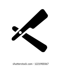 shaving razor icon. Trendy shaving razor logo concept on white background from Hygiene collection. Suitable for use on web apps, mobile apps and print media.