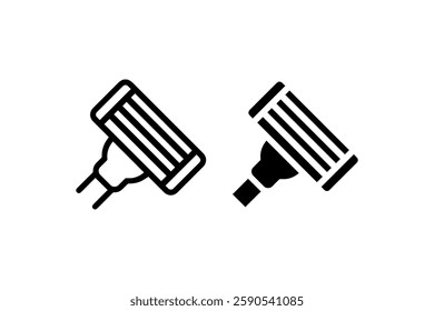 Shaving razor icon Vector design