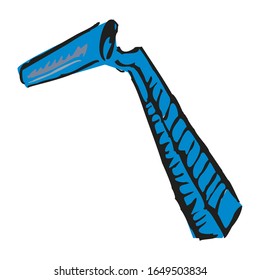 shaving razor icon- vector illustration on the white background