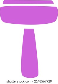 Tener razor, ilustración, vector sobre un fondo blanco.