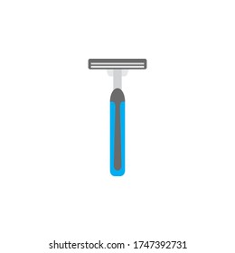 vectores de afeitar aislados en fondo blanco