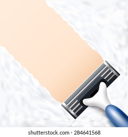 Shaving razor.vector illustration