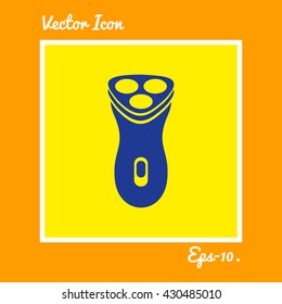 Shaving Trimmer, Razor Icon. Eps-10.