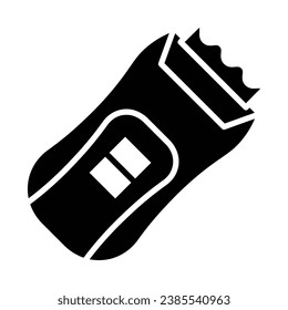 Shaving Vector Glyph Icon For Personal And Commercial Use.
