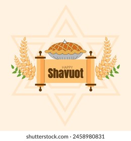 Shavuot es una festividad judía que conmemora la entrega de la Torá en el Monte Sinaí y la cosecha de los primeros frutos.