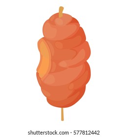 Shawarma icon. Cartoon illustration of shawarma vector icon for web