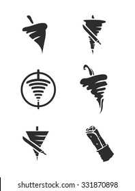 Shawarma Icon Collection, Arabic Food Restaurant (Vector Art)