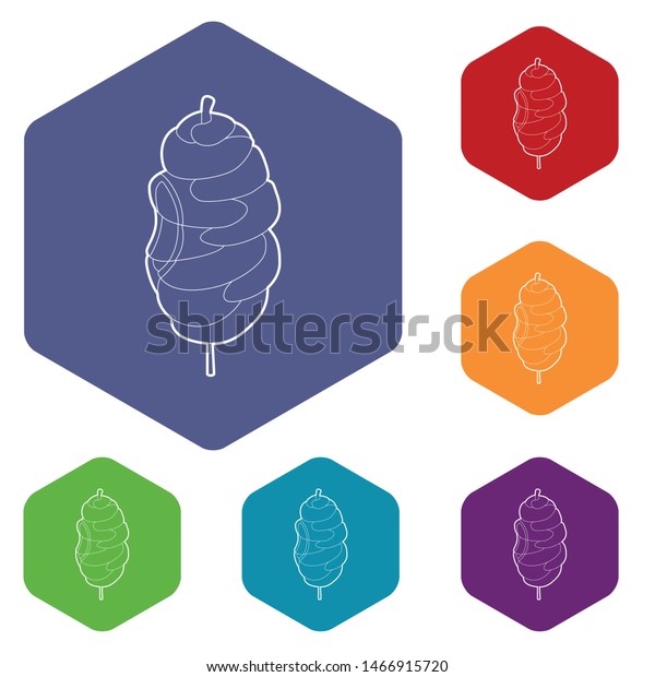Shawarma Icon Outline Illustration Shawarma Vector Stock Vector