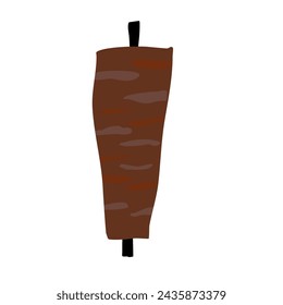 Shawarma Döner Kebab on a stick 