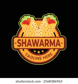 Shawarma Logo Design | Creative, Customizable, and Professional Food Branding for Your Business