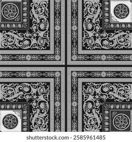 Shawl Scarf Pattern Graphic Design
