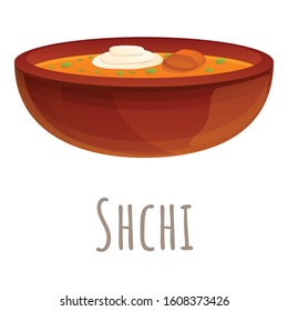Shchi icon. Cartoon of shchi vector icon for web design isolated on white background