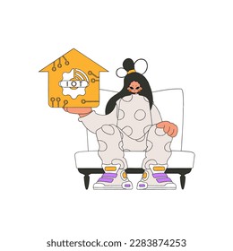 Aprecia fuertemente el logotipo de IoT.
