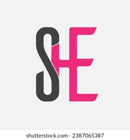 She Logo Concept, Simple Vector Art