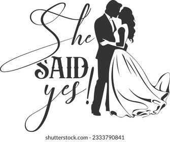 She Said Yes - Wedding Day