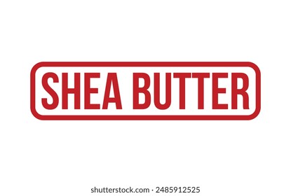 Shea Butter Stamp. Shea Butter Rubber grunge Stamp Seal