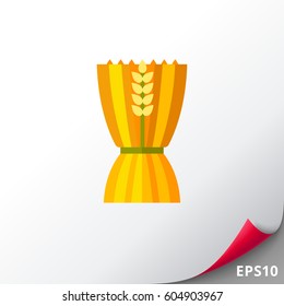 Sheaf of wheat ears icon