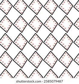 sheamless pattern with red heart