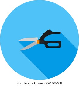 shear, clipper, trimmer icon vector image. Can also be used for construction, interiors and building. Suitable for use on web apps, mobile apps and print media.
