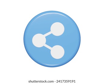  Shear icon 3d render illustration