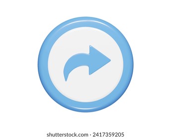  Shear icon 3d render illustration