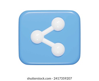  Shear icon 3d render illustration