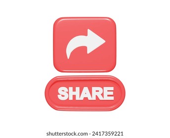  Shear icon 3d render illustration