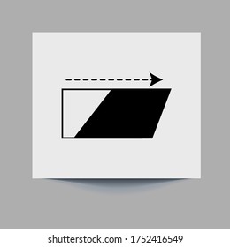 Escuche el icono del vector en el fondo blanco. Signo de símbolo de icono de cizallamiento vectorial plano de herramientas modernas y colección de utensilios en blanco y negro 10