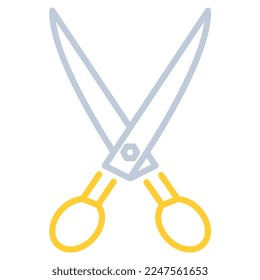 shears icon, suitable for a wide range of digital creative projects. 