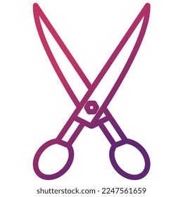 shears icon, suitable for a wide range of digital creative projects. 