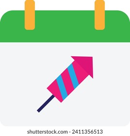 Icono de celebración de fecha de Shedule Ilustración vectorial