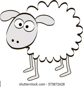 Sheep Stock Vector (Royalty Free) 120198406 | Shutterstock