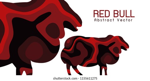 
sheep Abstract illustration vector 