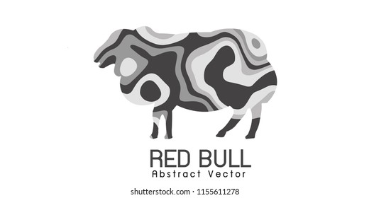 
sheep Abstract illustration vector 