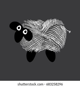 a sheep all inclusive (with already processed wool)