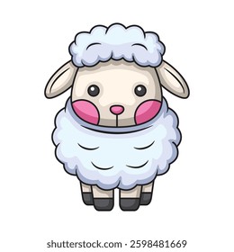Sheep animal icon design. Sheep Vector