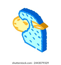 sheep animal isometric icon vector. sheep animal sign. isolated symbol illustration