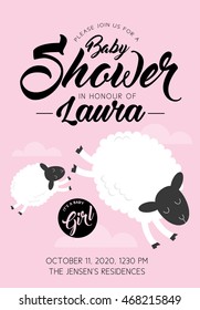 Lamb Baby Shower Invites Images Stock Photos Vectors Shutterstock