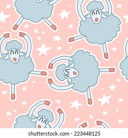 sheep ballerina pattern